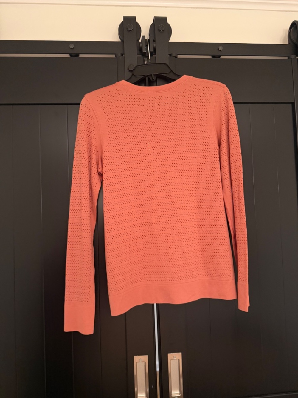LULULEMON Breeze By Long Sleeve Top Light Coral Women’s Size 8 - Picture 6 of 9